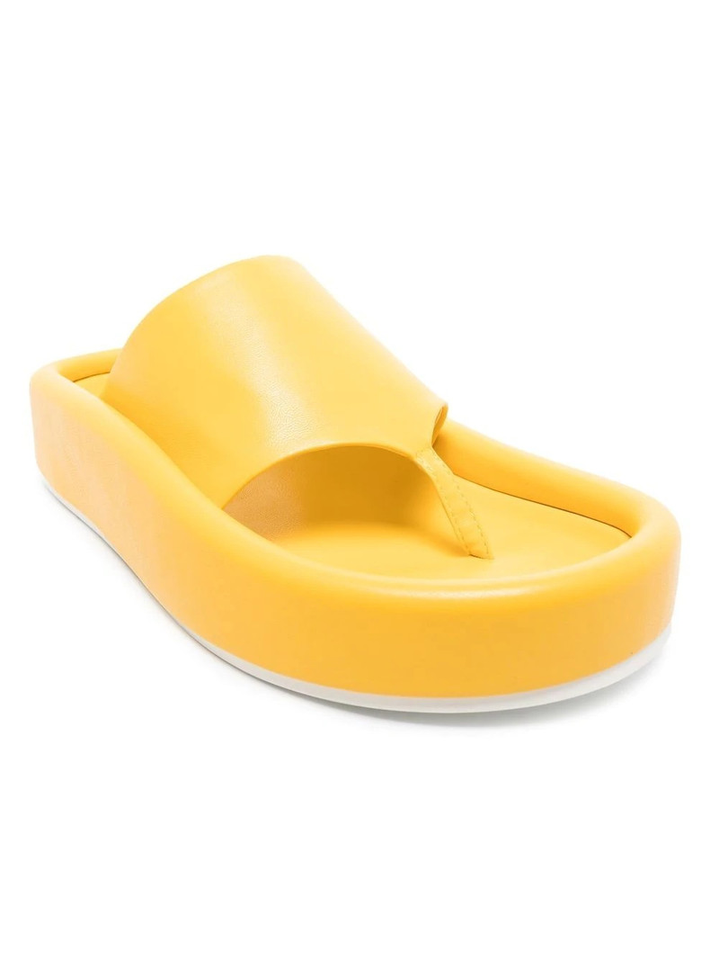 MM6 Maison Margiela wide-strap flip-flops outlook