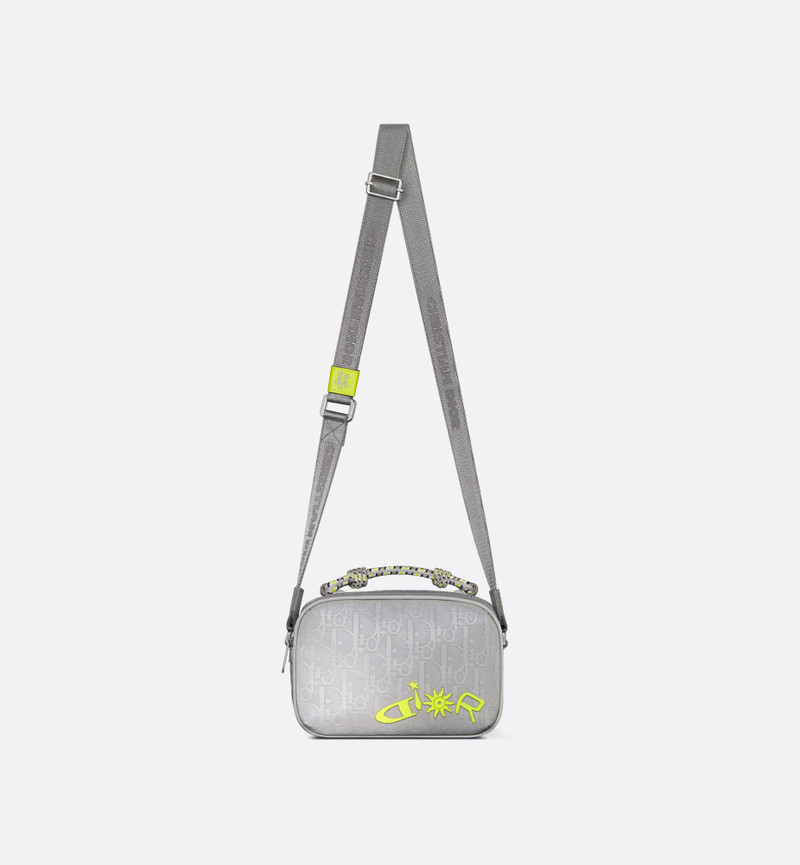 Mini DIOR AND LEWIS HAMILTON Zipped Bag 8