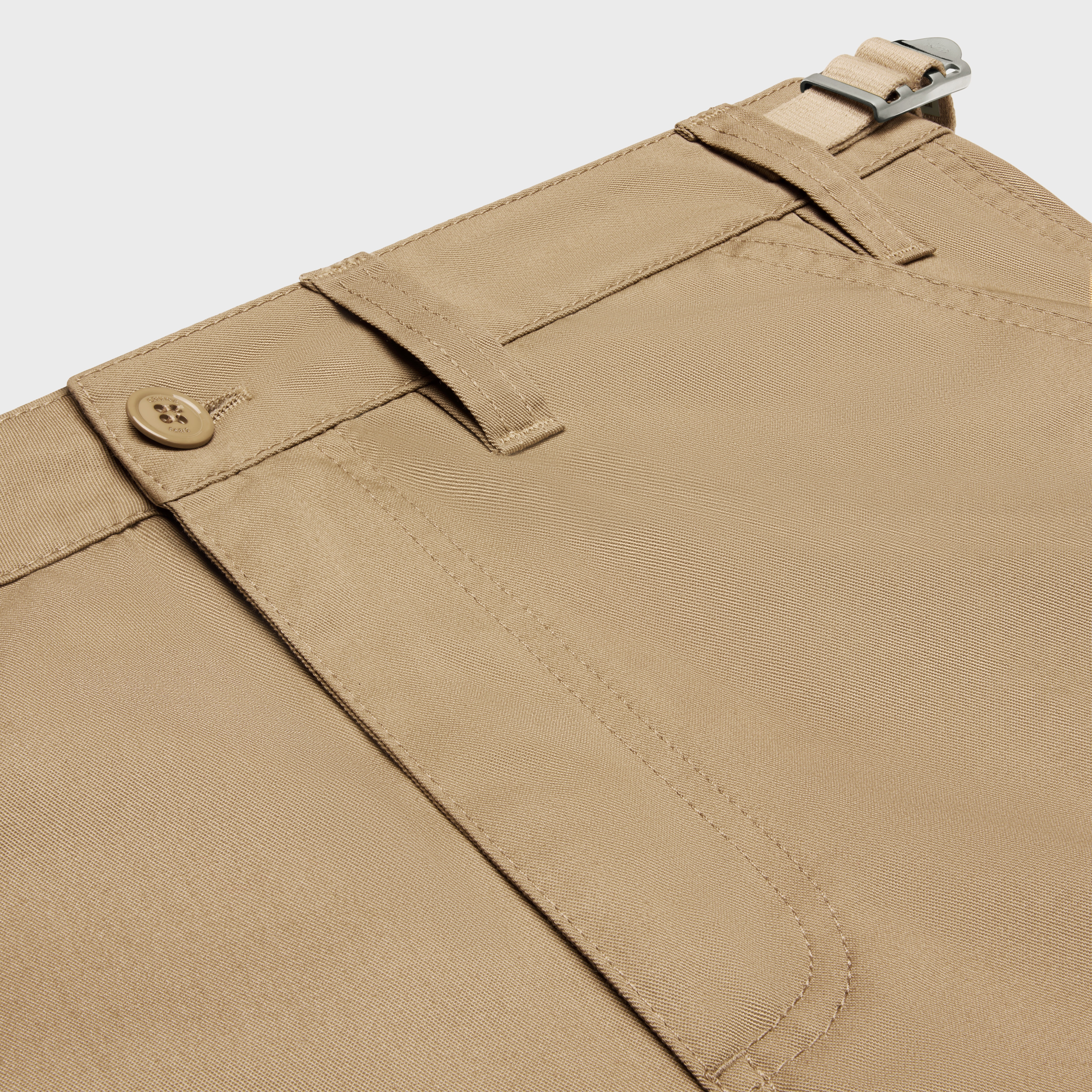 celine cargo pants in technical cotton - 3