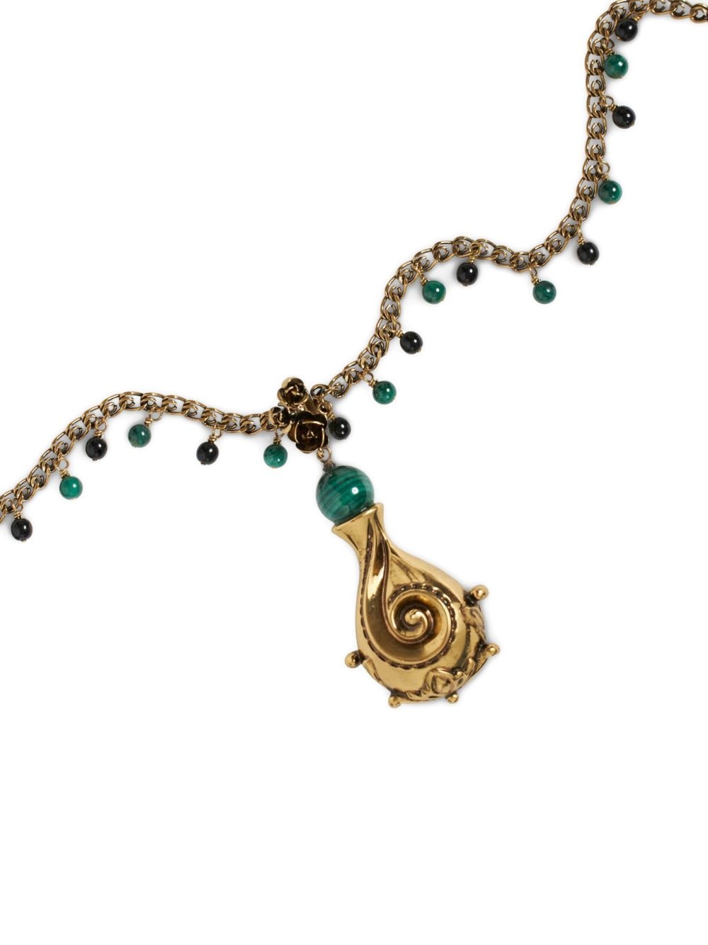paisley-pendant necklace - 3