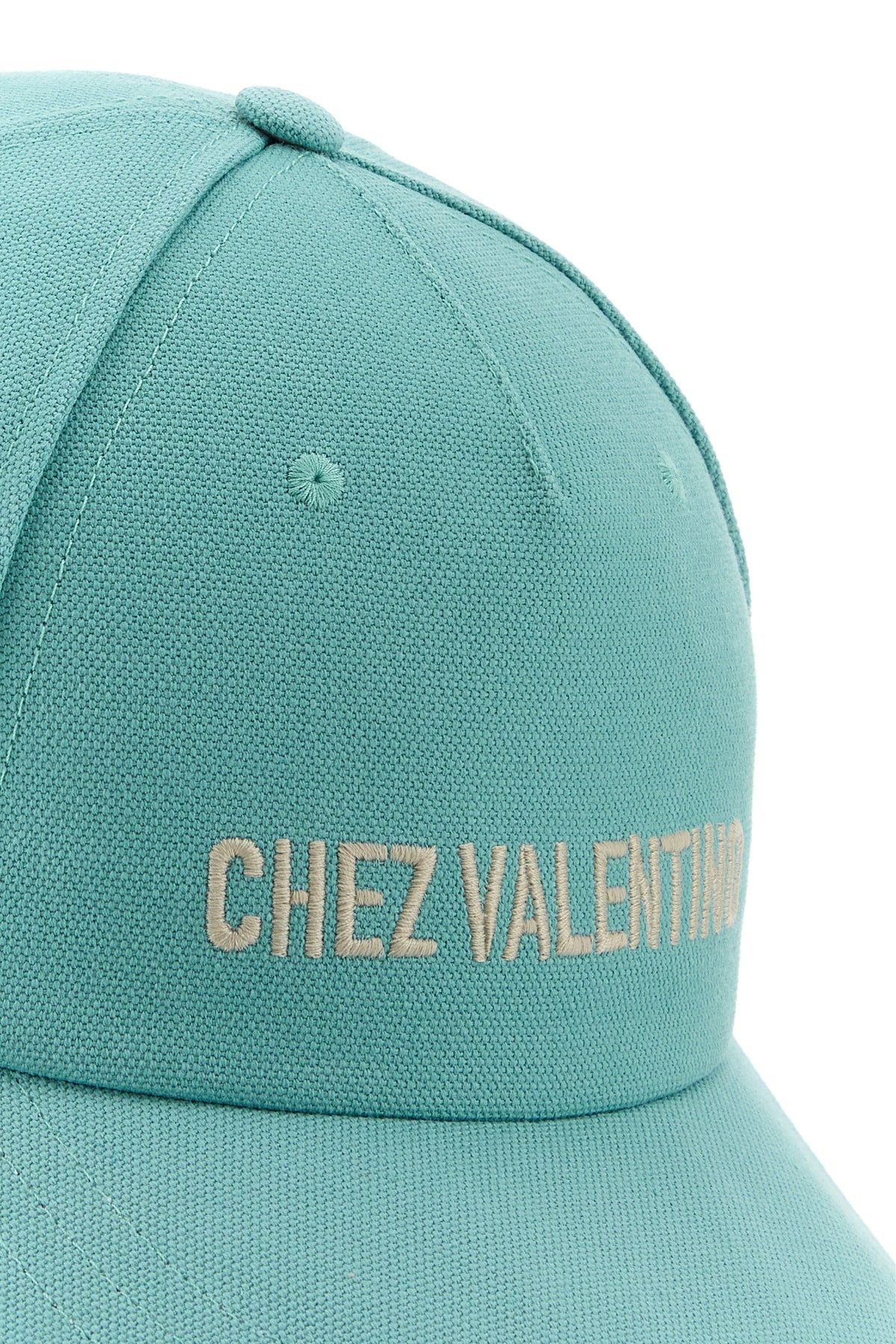 Light blue cotton baseball cap - 4