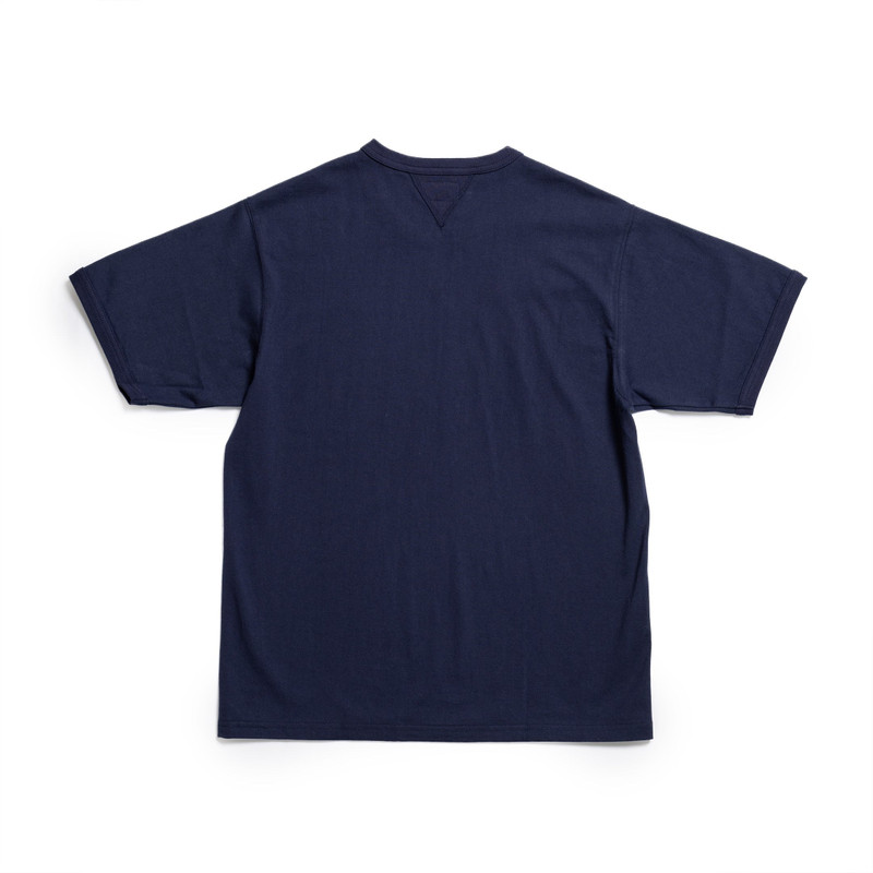 The Real McCoys The Real McCoy's Gusset Tee Navy outlook