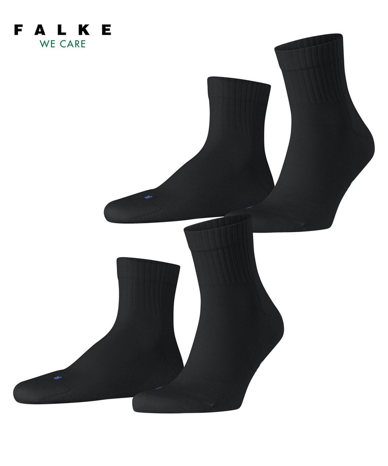 Run Rib 2-Pack Unisex Short socks 1