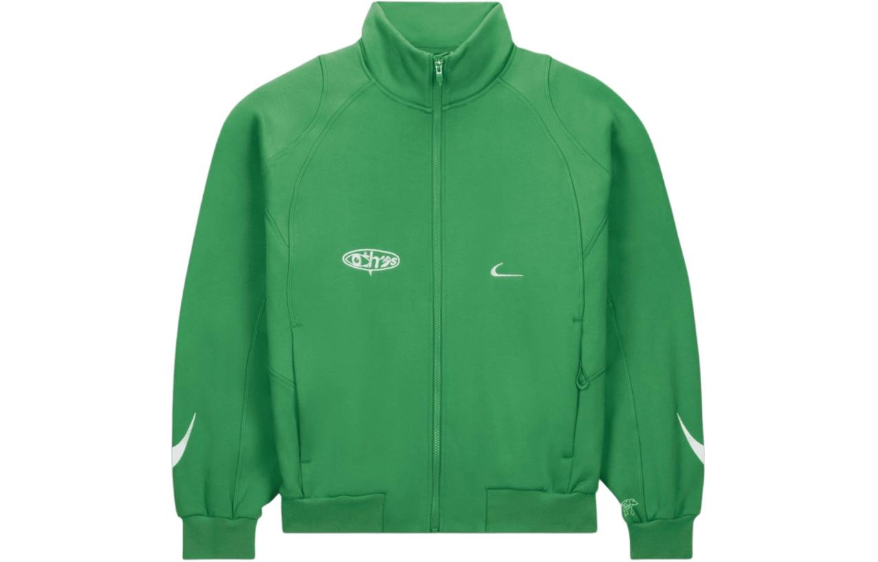 Nike x Off-White Mc Track Jacket Asia Sizing 'Kelly Green' DV4452-389 - 2