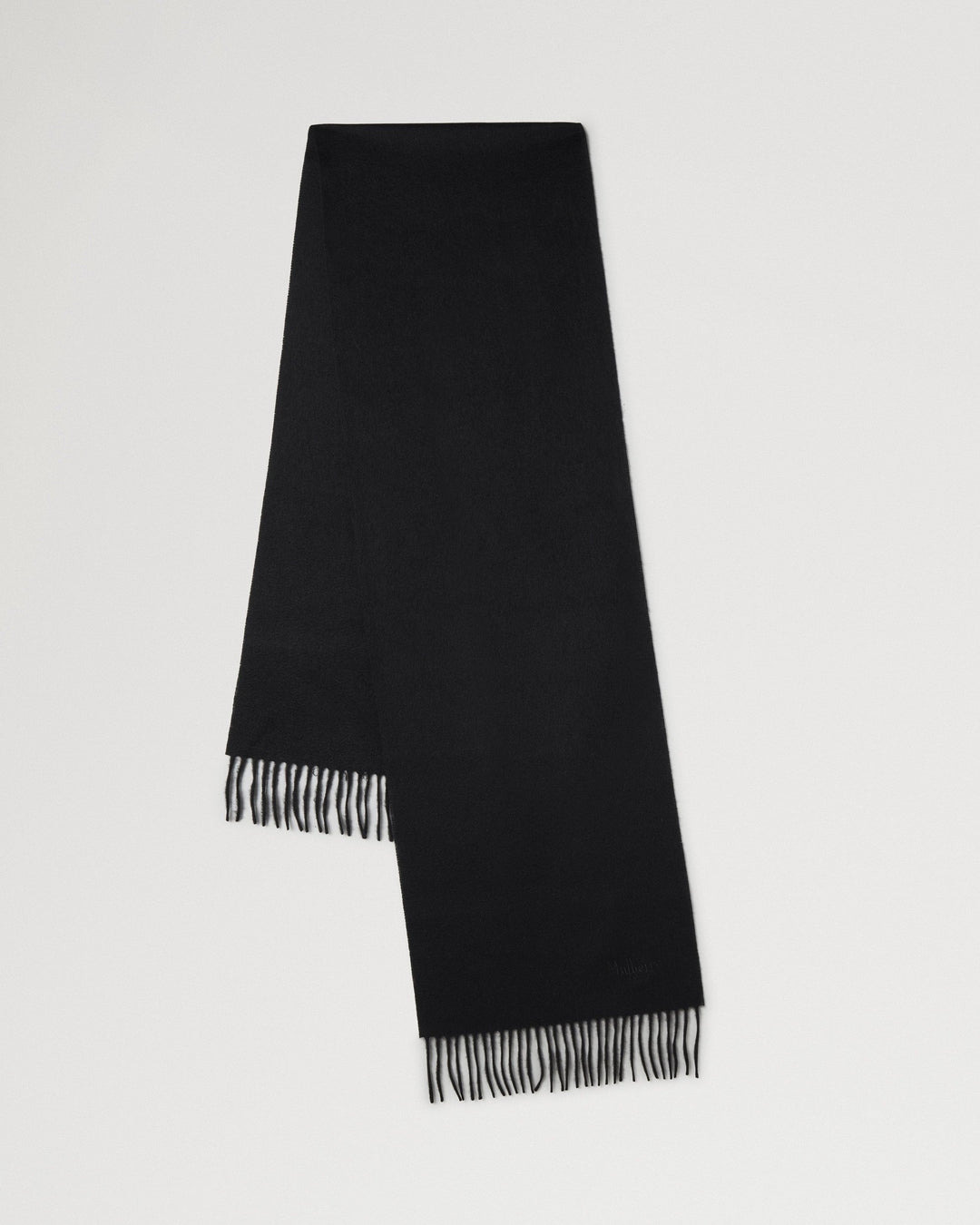 Cashmere Scarf Black Cashmere - 1