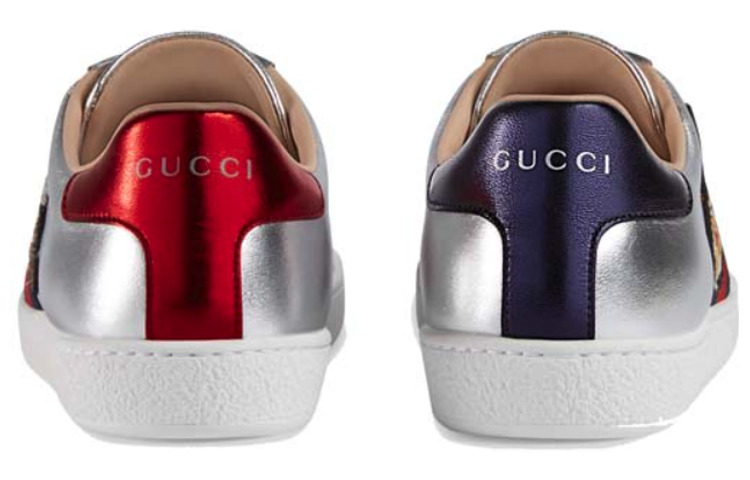 (WMNS) Gucci Ace 'Year of the Dog - Metallic Silver' 501908-DXAL0-8164 - 8