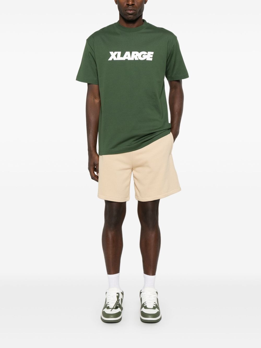 logo-patch shorts - 2