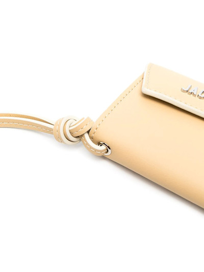 JACQUEMUS logo-plaque cardholder bag outlook