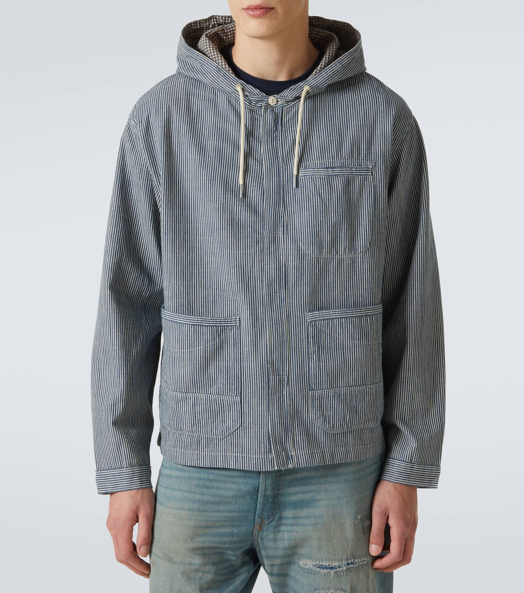 Plaid cotton overshirt - 3
