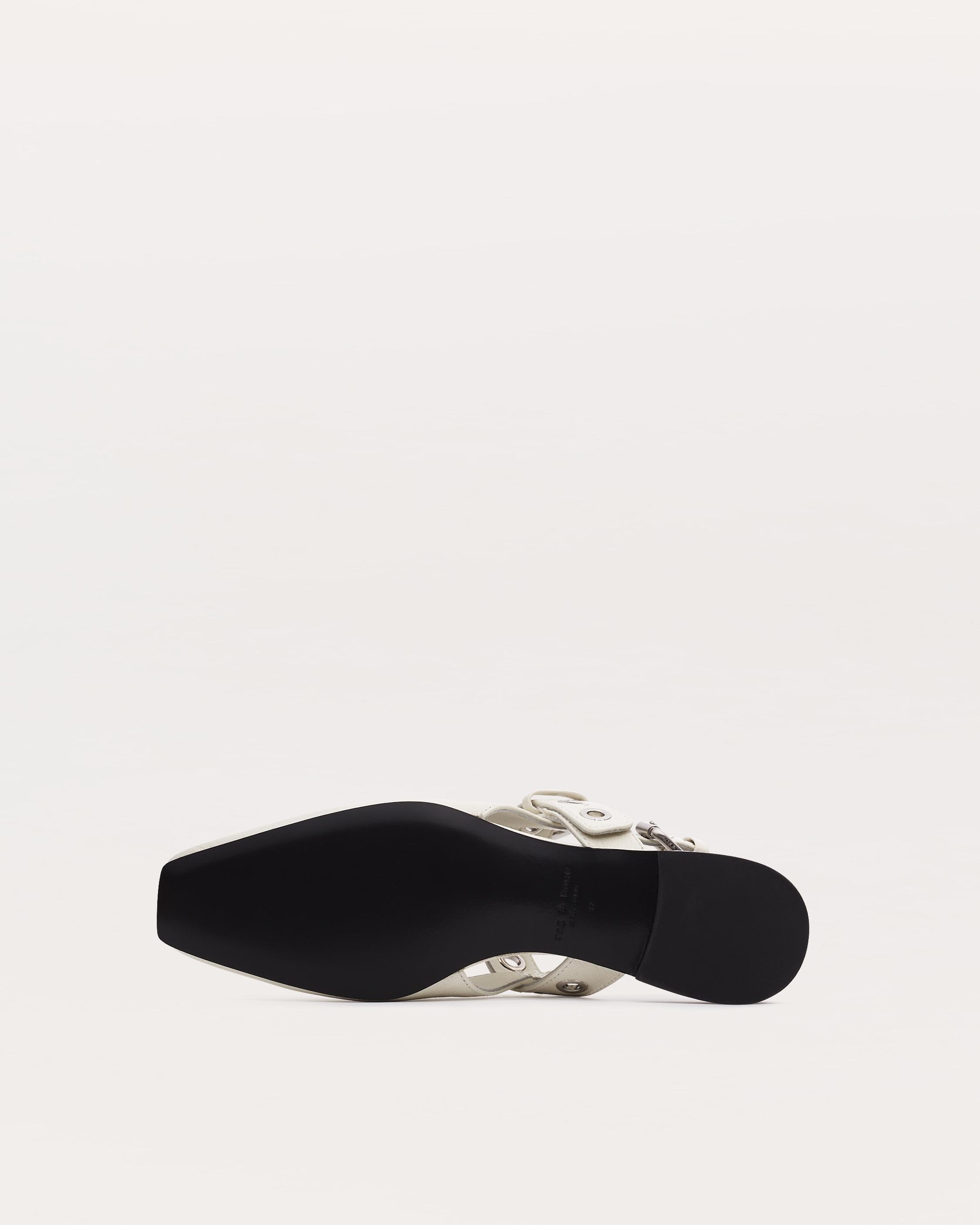 Moto Astra Leather Slingback Flats - 5