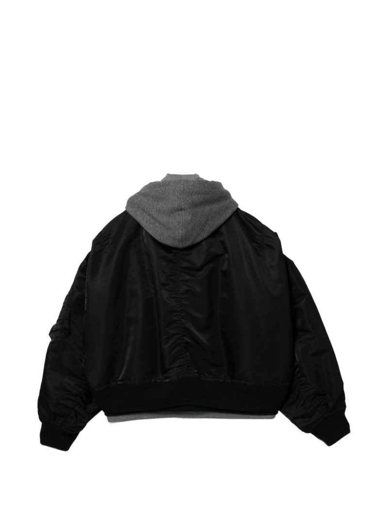 Maison MIHARAYASUHIRO layered bomber jacket outlook
