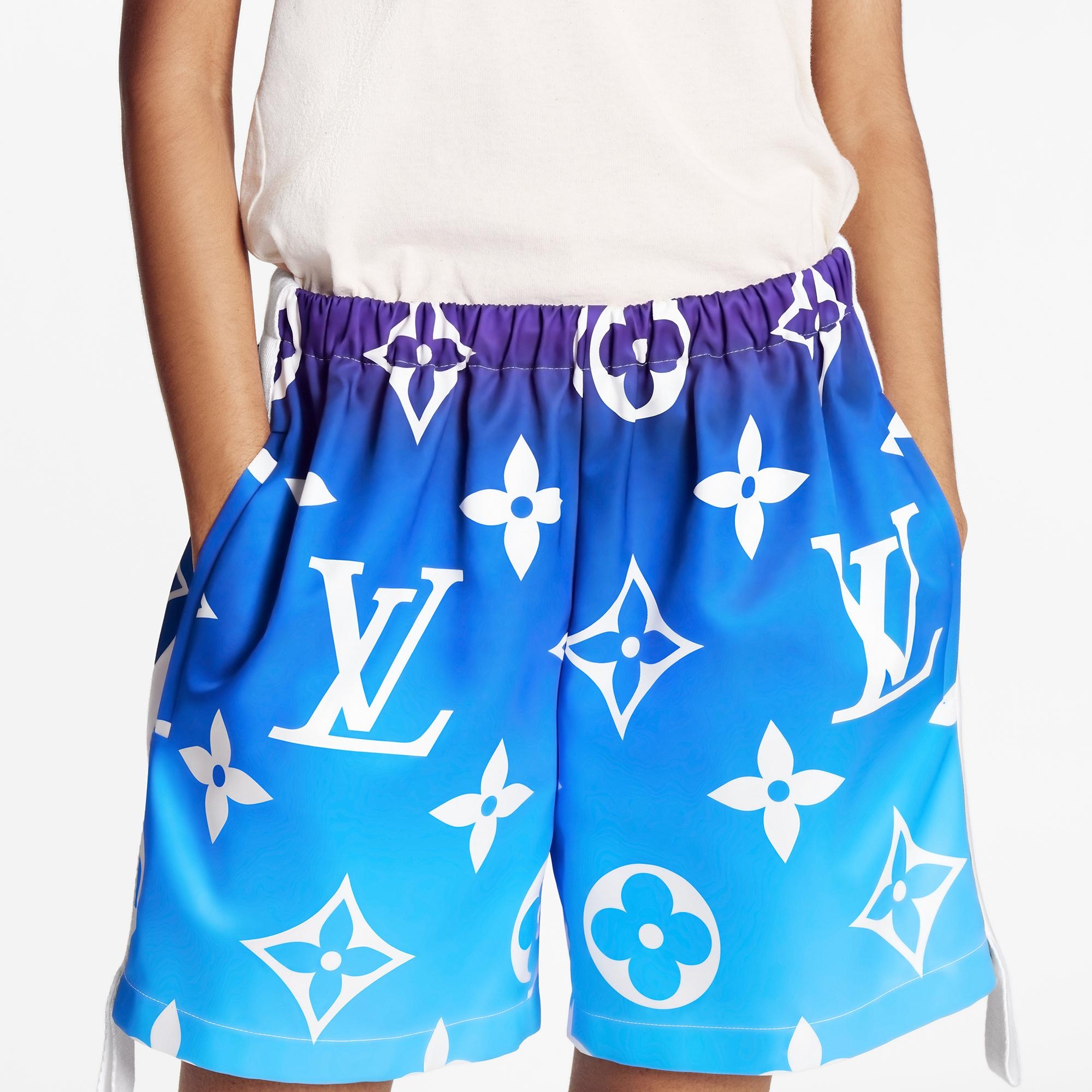 Sunset Monogram Sporty Shorts - 4