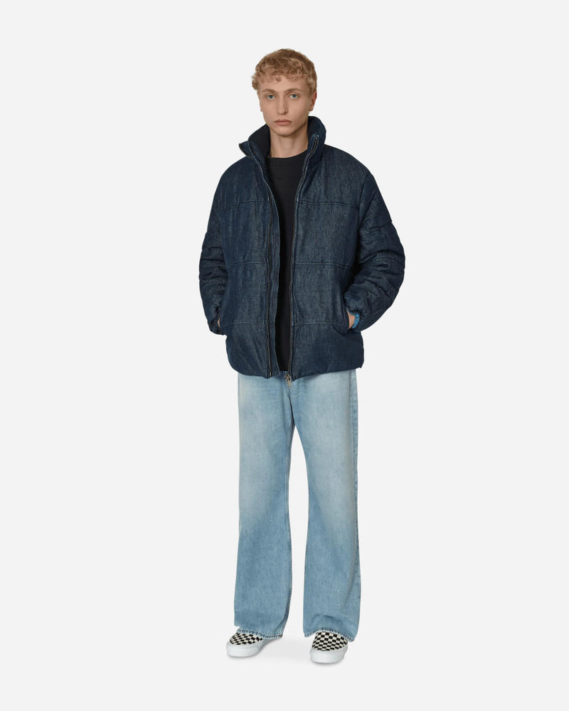 GUESS USA Denim Puffer Jacket Blue outlook