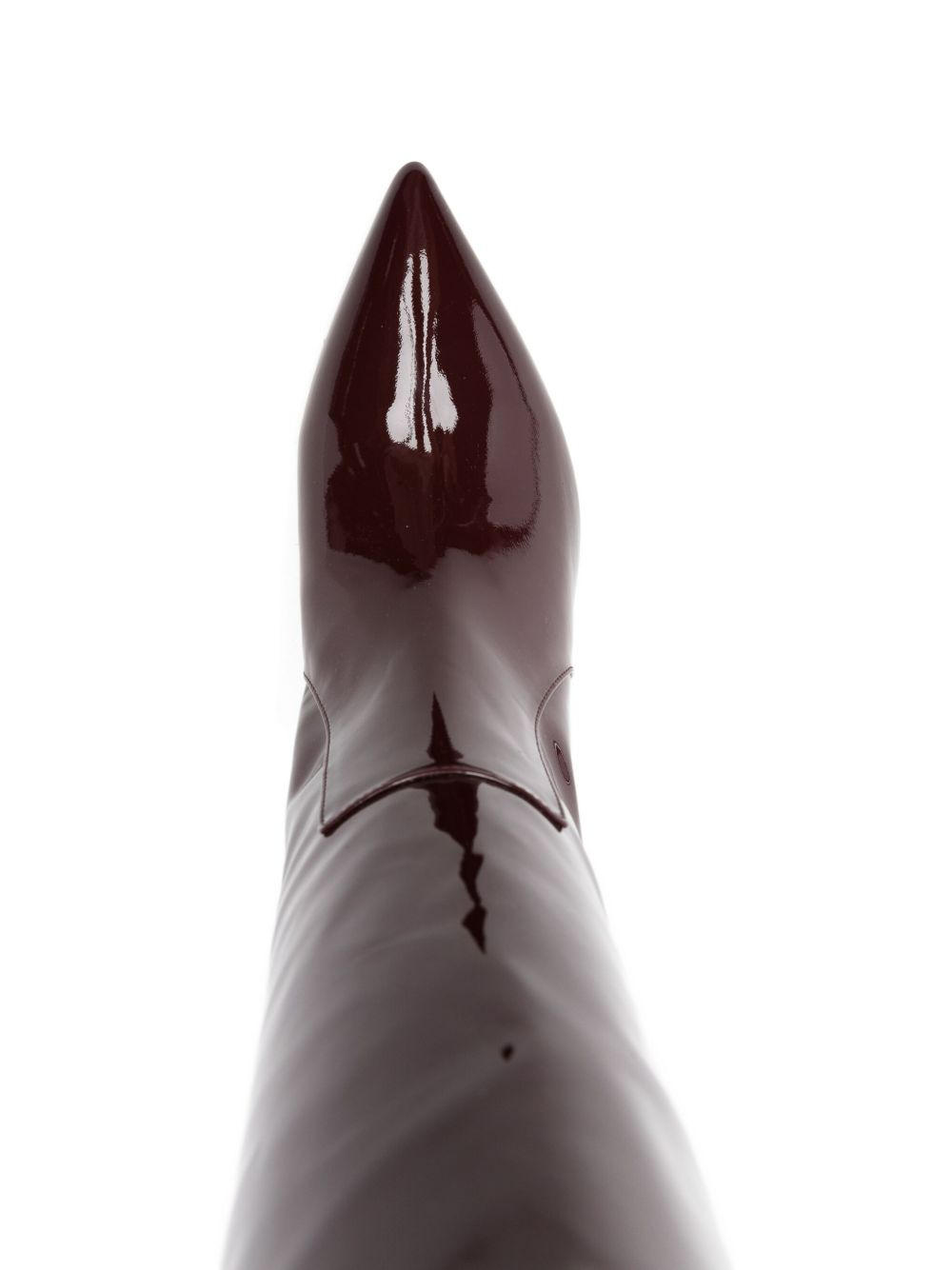 60mm patent-leather boots - 4