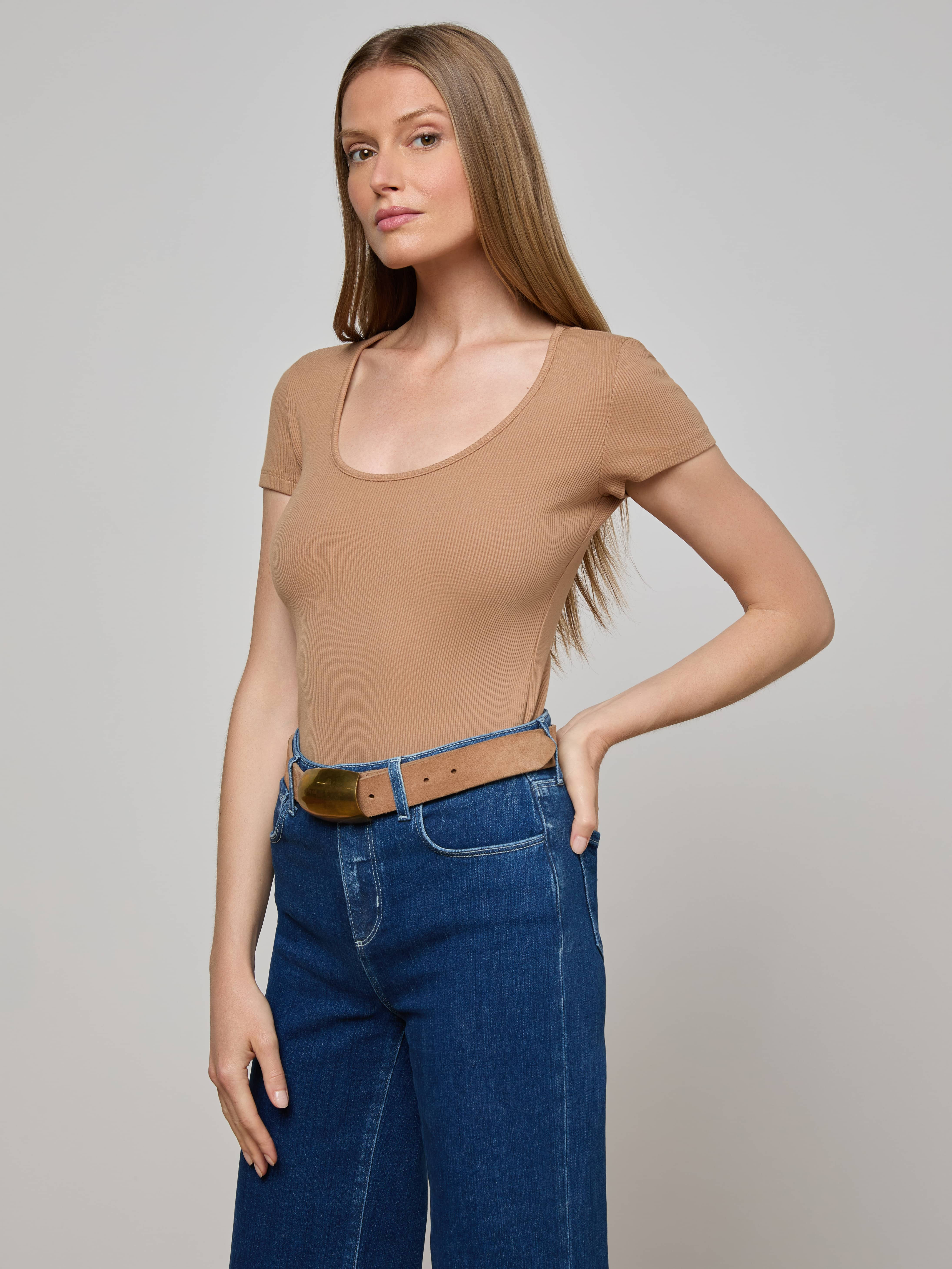Brynlee Scoopneck Tee - 3