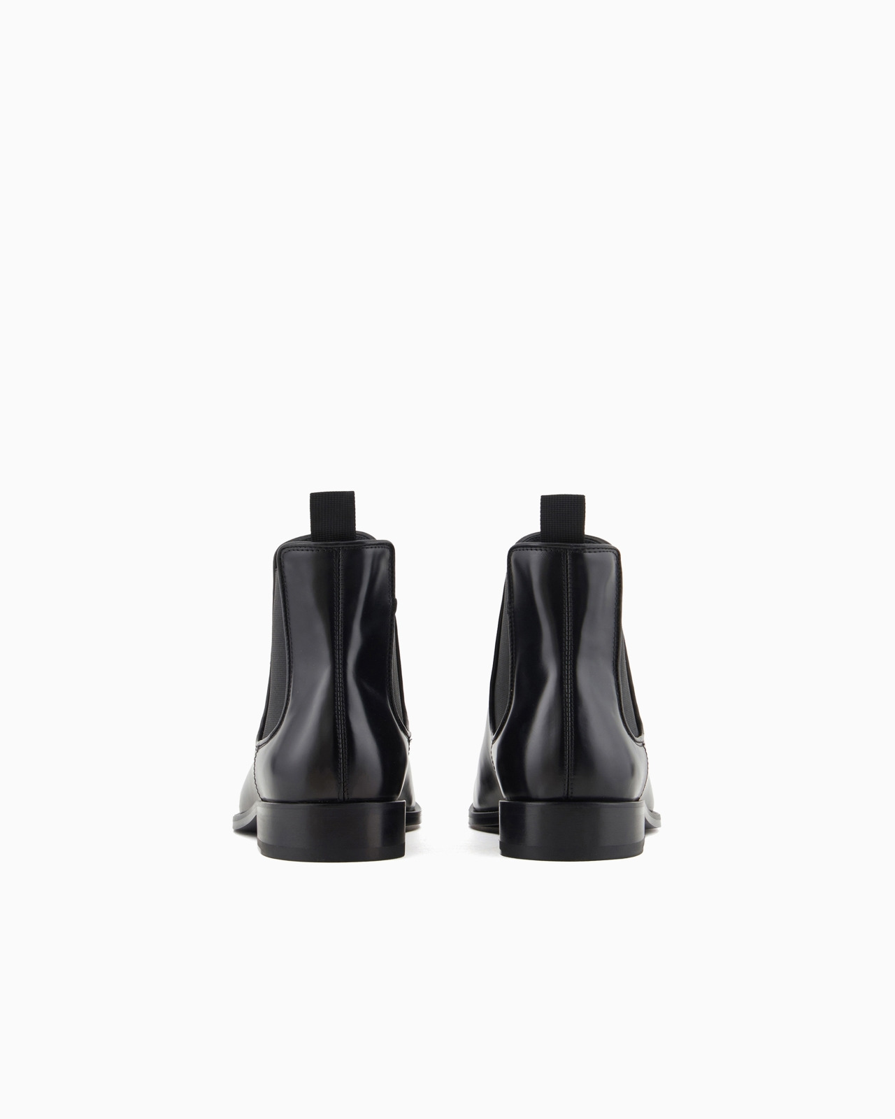 Antique-effect leather ankle boots - 4