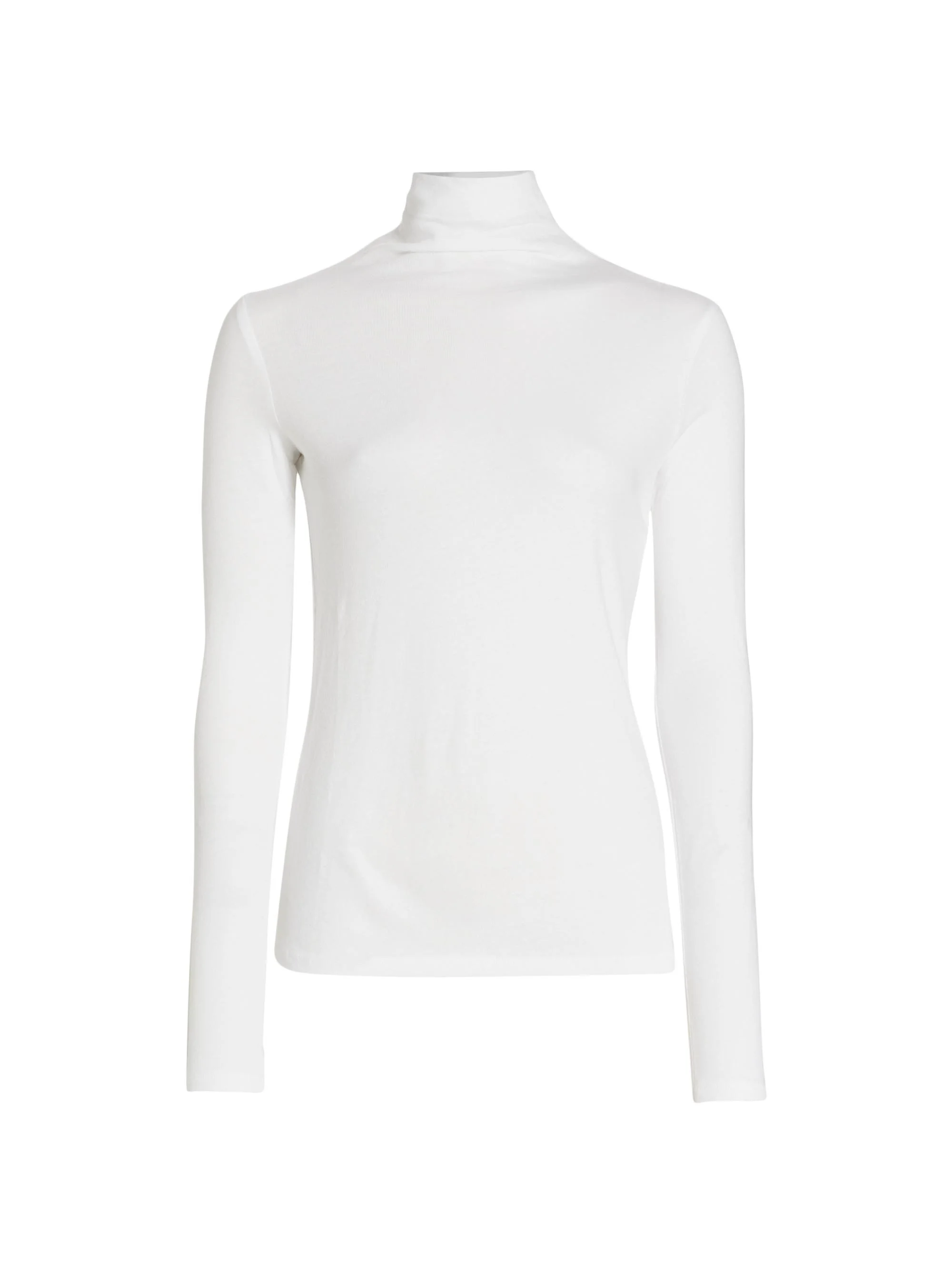 Women's Essential Turtleneck Sweater - Optic White - 1
