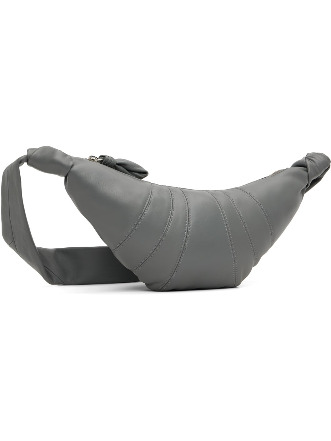 Gray Small Croissant Bag - 2