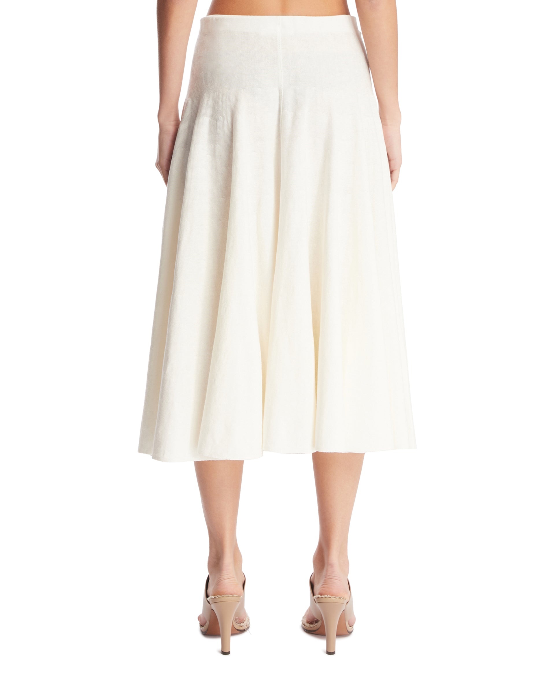 White Jaliah Skirt - 3