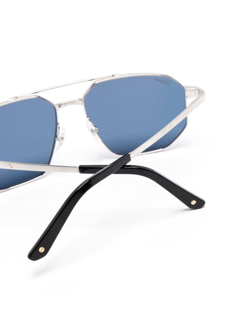 Santos de Cartier geometric-shape sunglasses 3