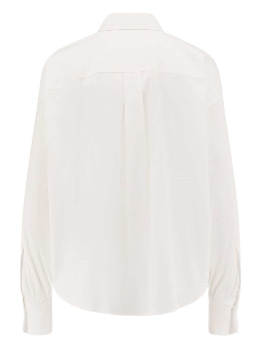beaded-trim pocket shirt - 2