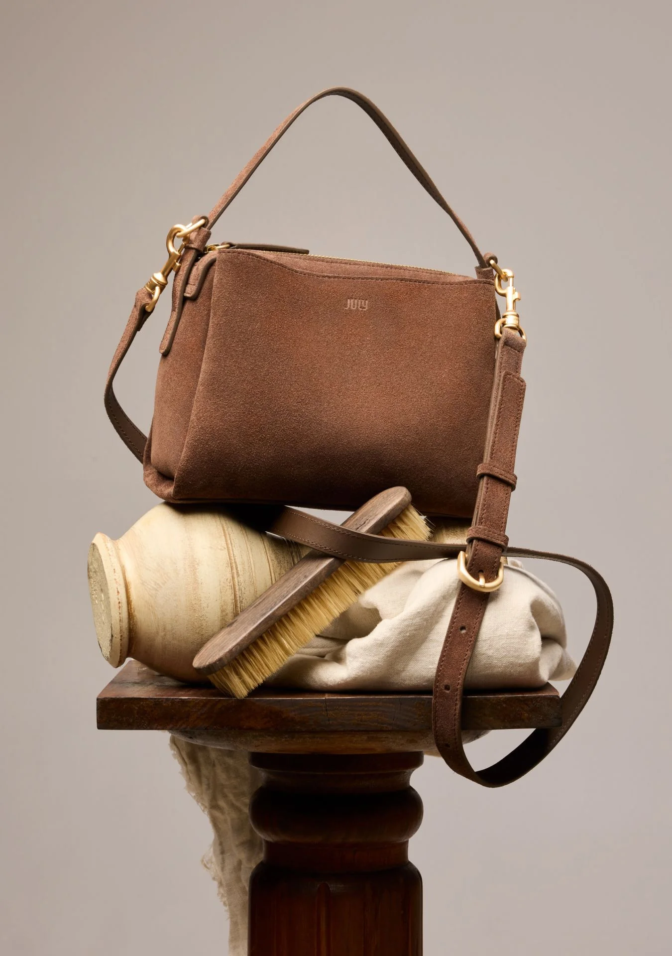 Juliette Suede Crossbody - 1