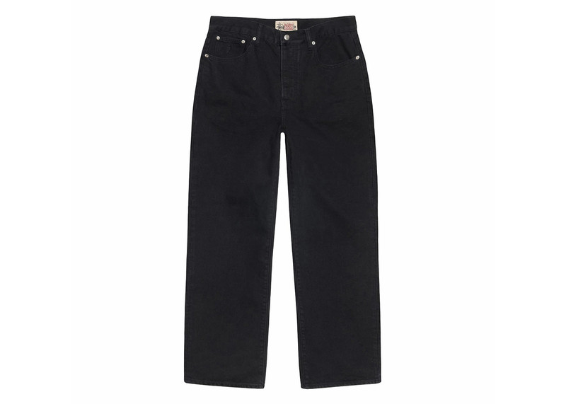 Stussy Relaxed Jean Denim Black 1