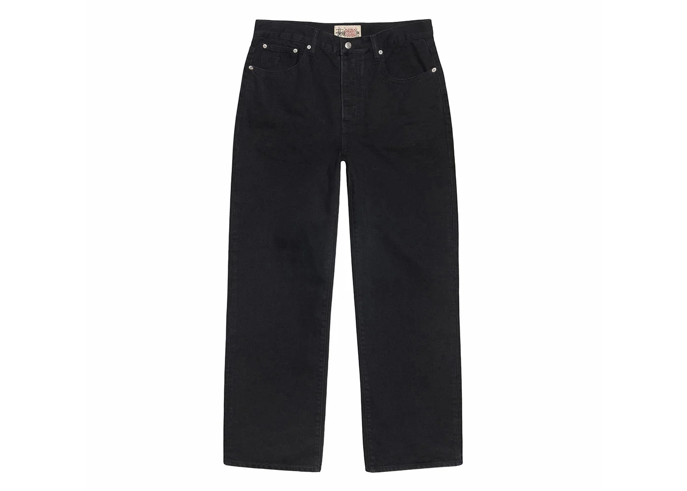 Stussy Relaxed Jean Denim Black - 1