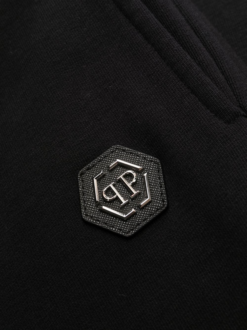 logo-patch track pants - 7