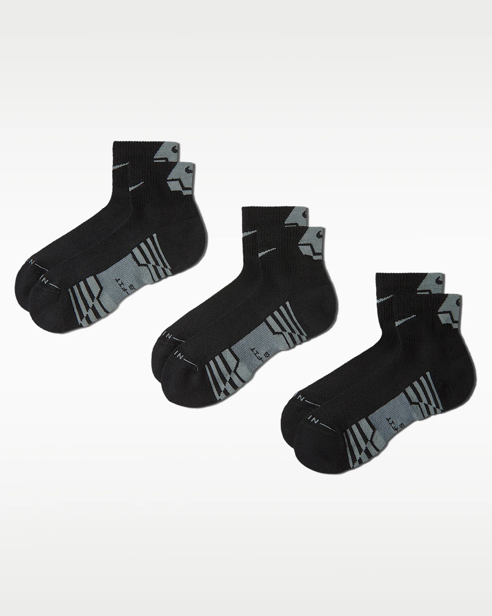 Nike Everyday Elevated Sport Ankle Socks (3 Pairs) - 1