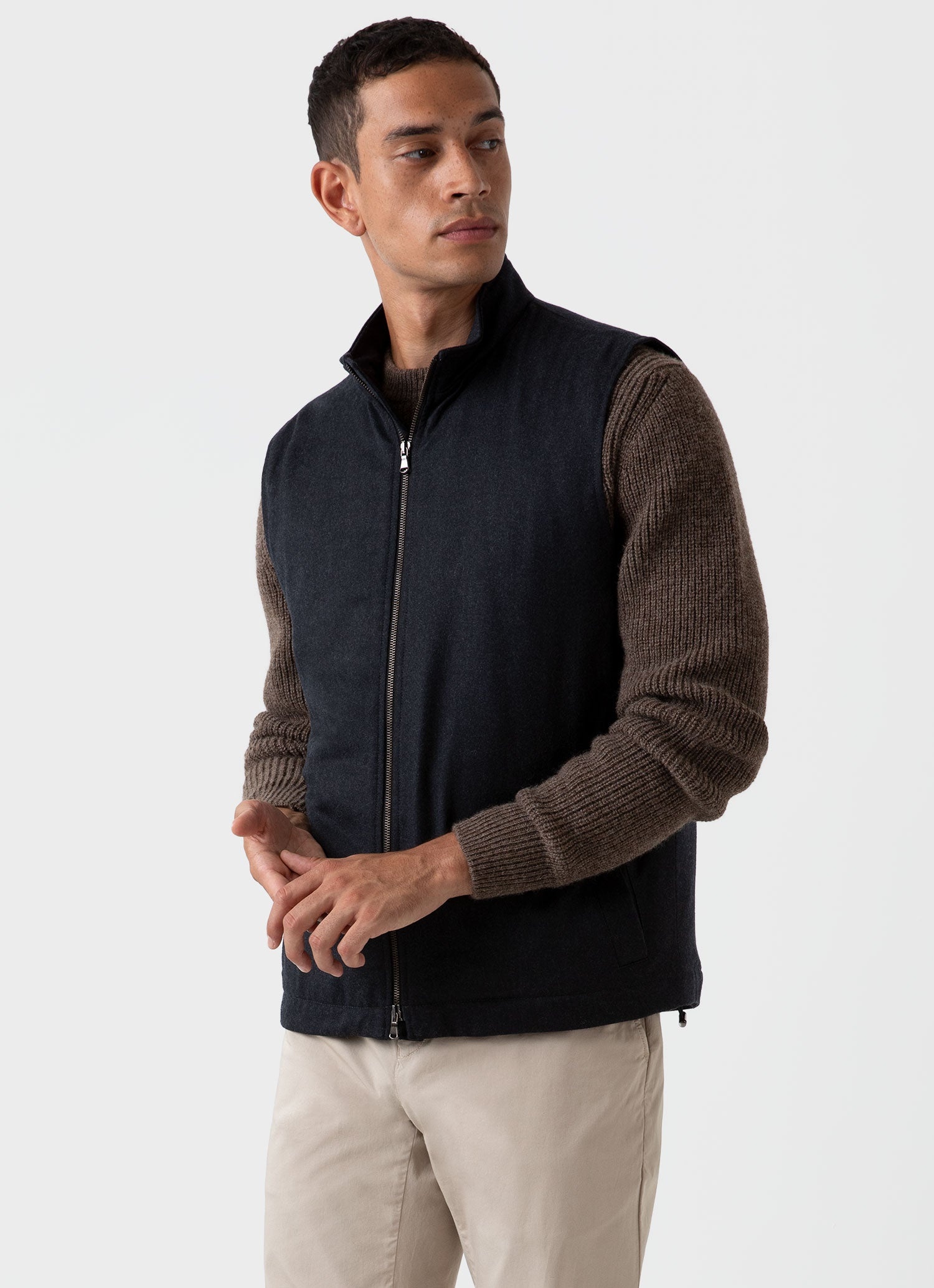 Insulated Wool Gilet - 2
