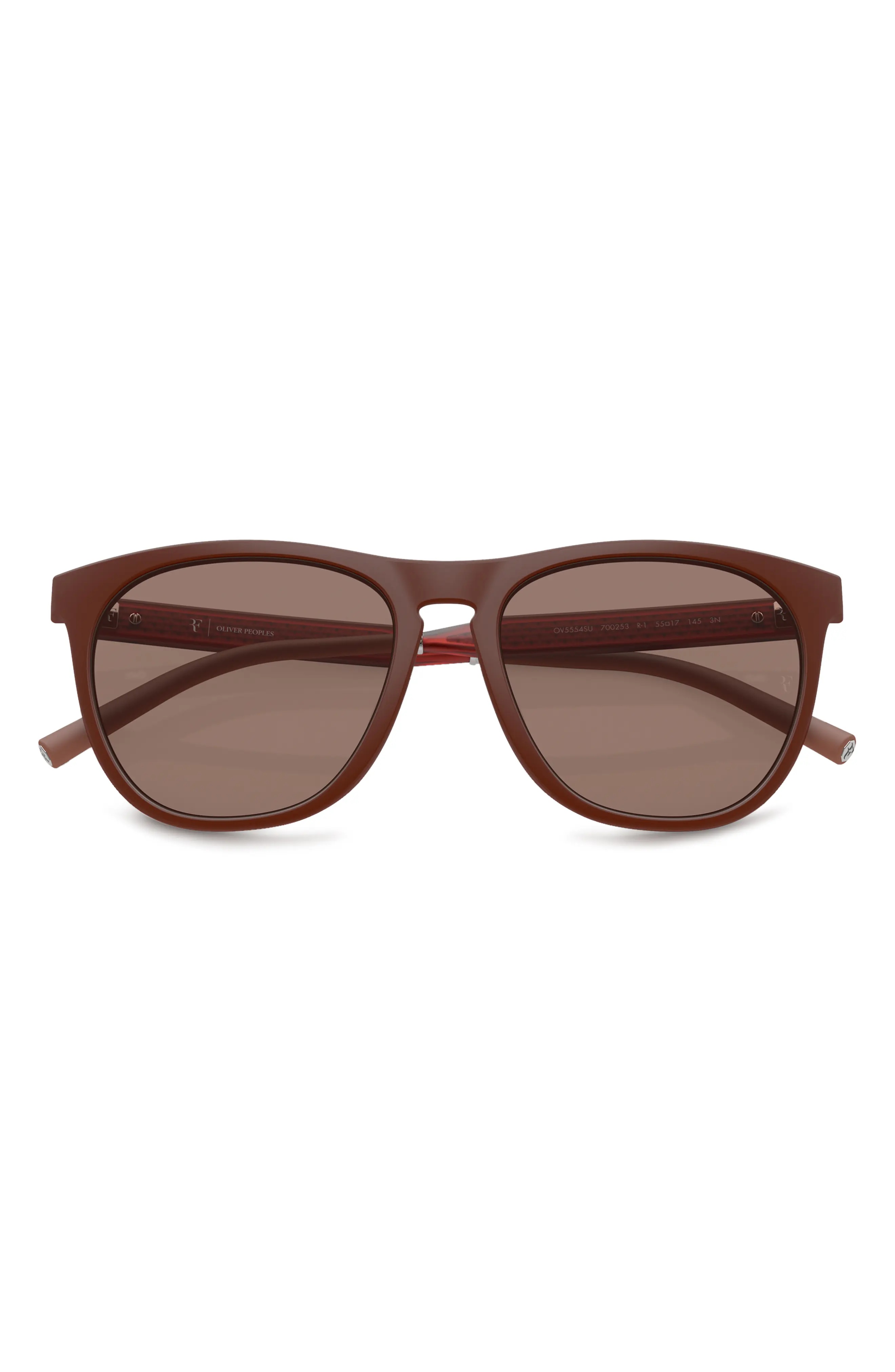 x Roger Federer R-1 55mm Irregular Sunglasses - 1