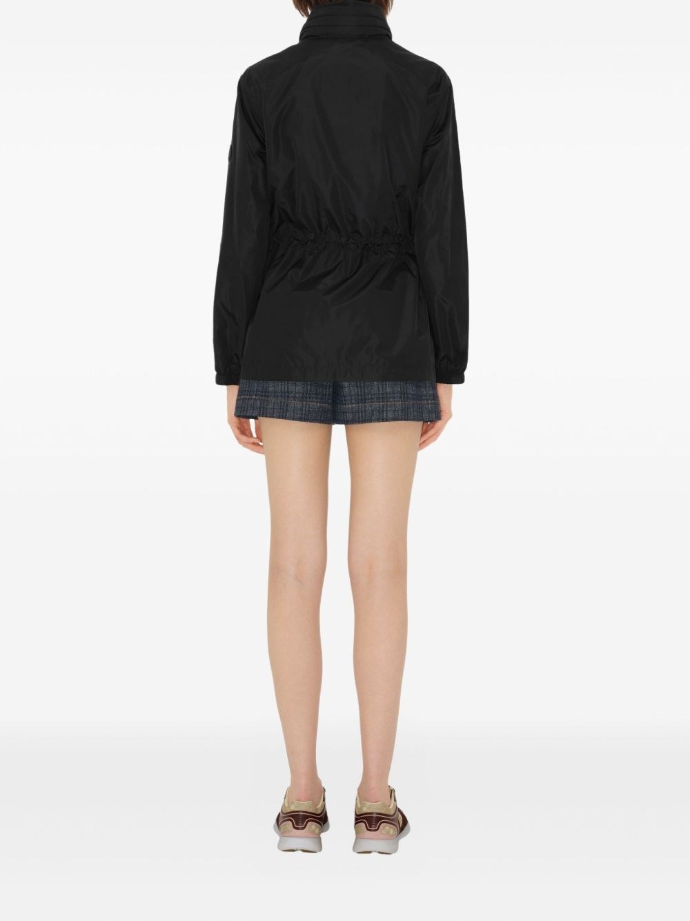 Check motif nylon jacket - 3