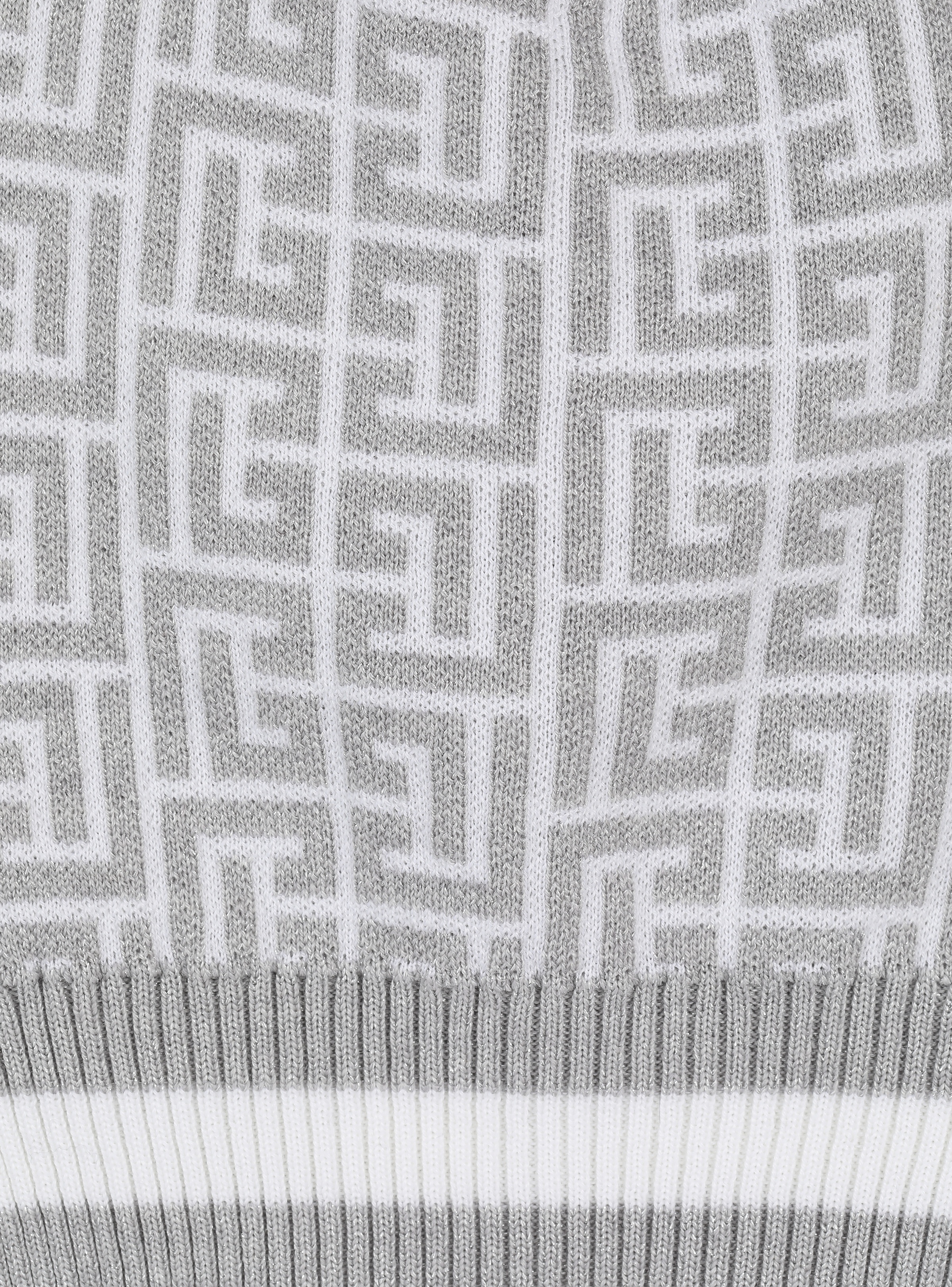 Wool hat with Balmain monogram - 3