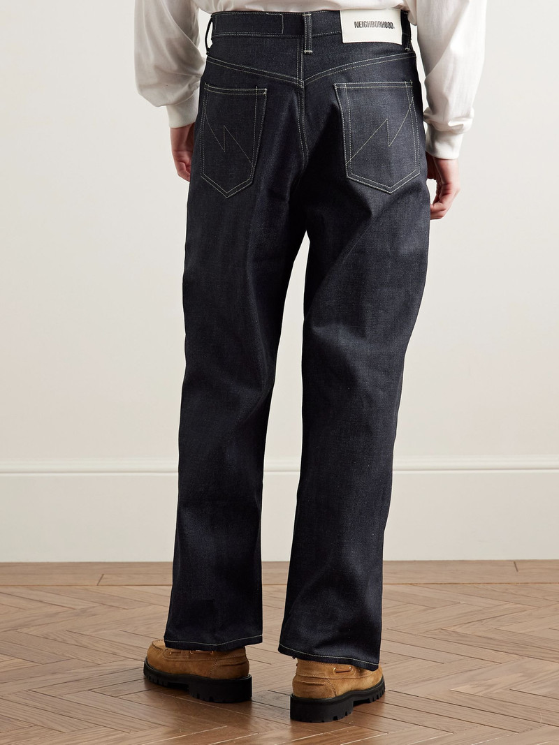 DP Straight-Leg Selvedge Jeans Indigo 4