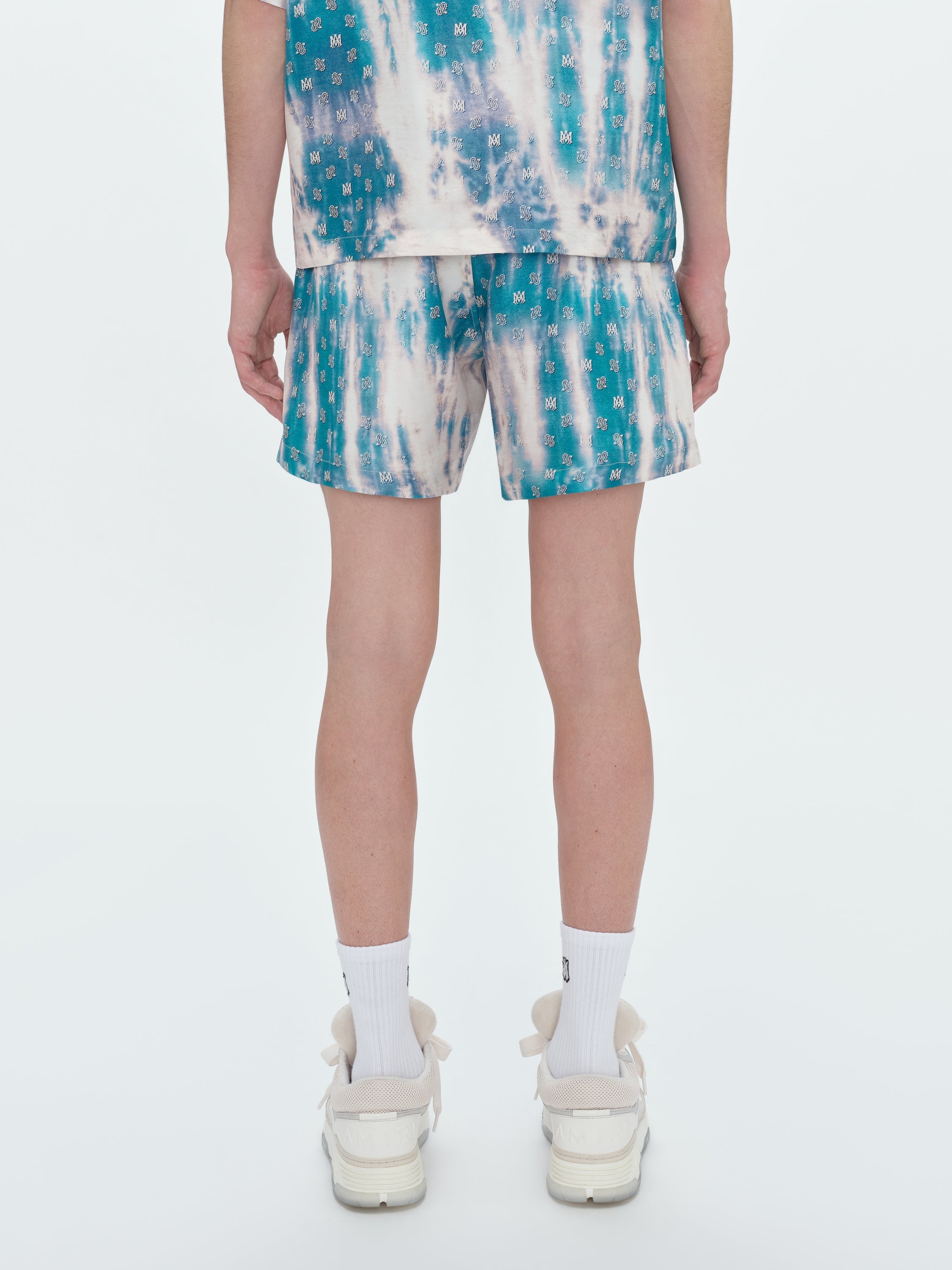 BLEACHED MA PAISLEY SILK SHORT - 5