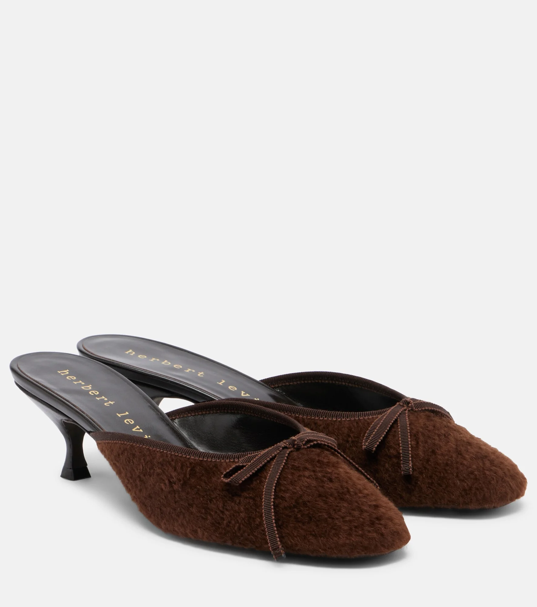 24/7 shearling mules - 1
