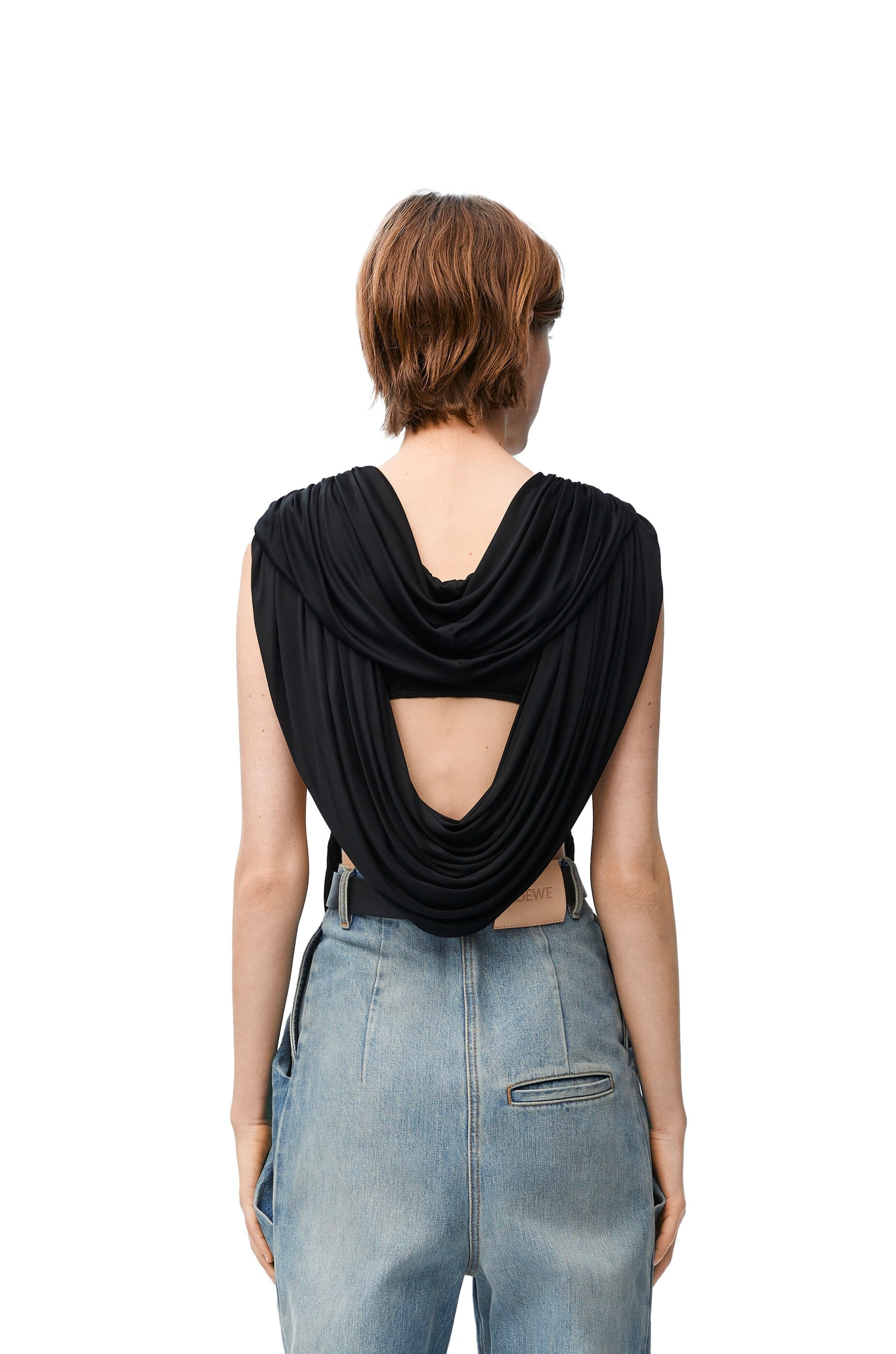 Draped top in viscose - 4