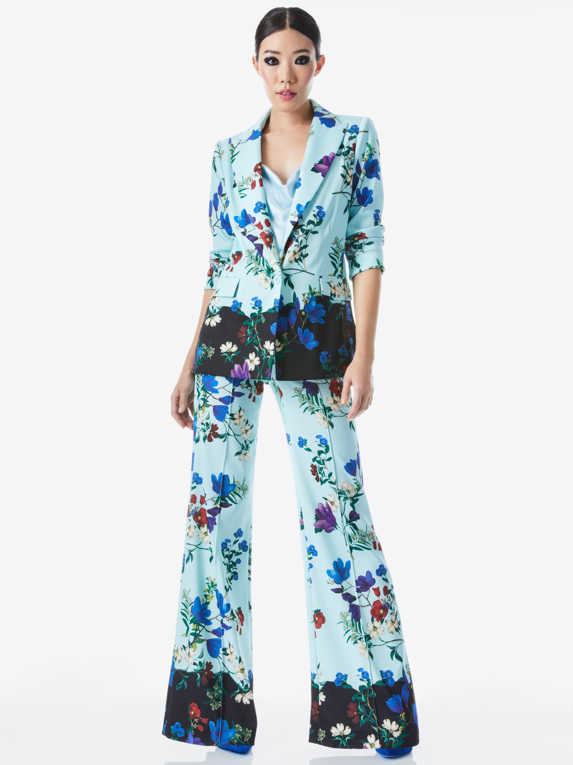 JUSTINE ROLLED CUFF BLAZER - 6