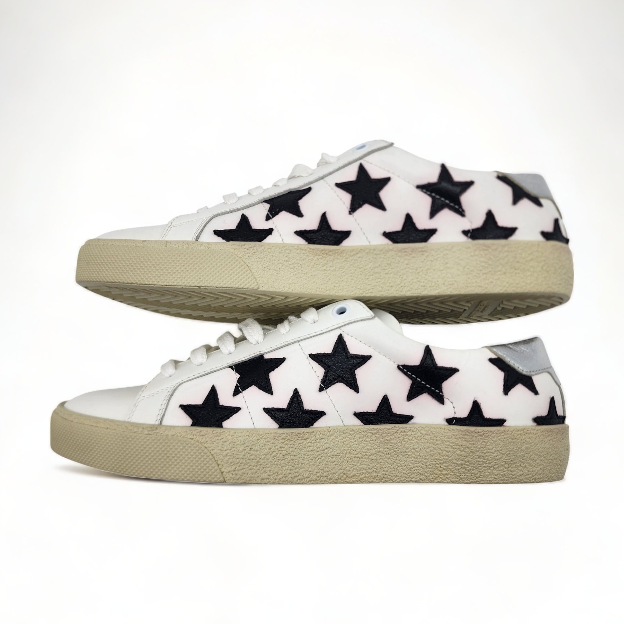 Saint Laurent Women's Court Sneakers - 7