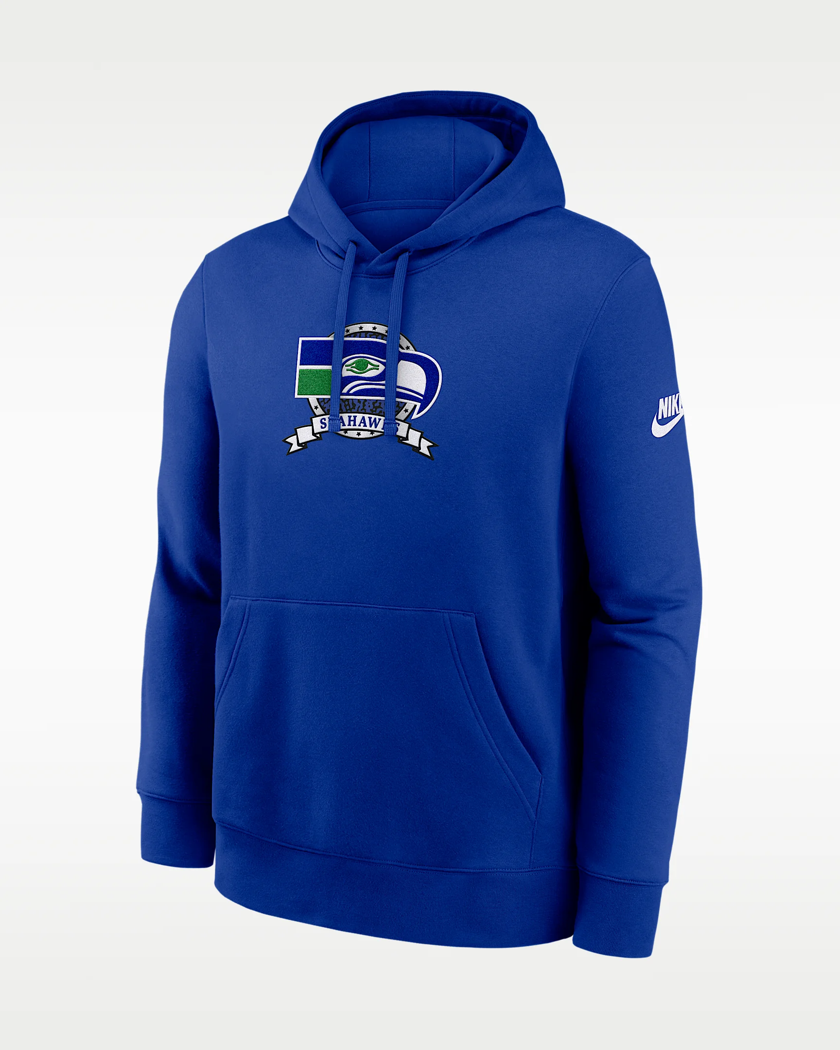 Seattle Seahawks Rewind Club Men's Nike NFL Pullover Hoodie - 1