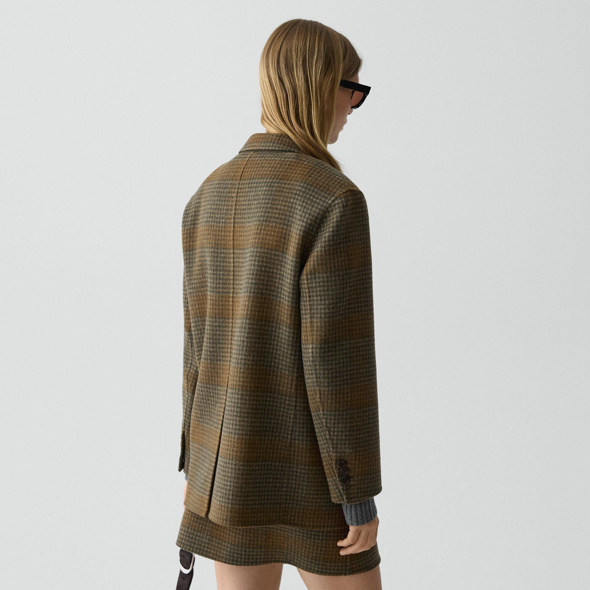 Oversized Blazer in Double-Face Wool-Cashmere - 4