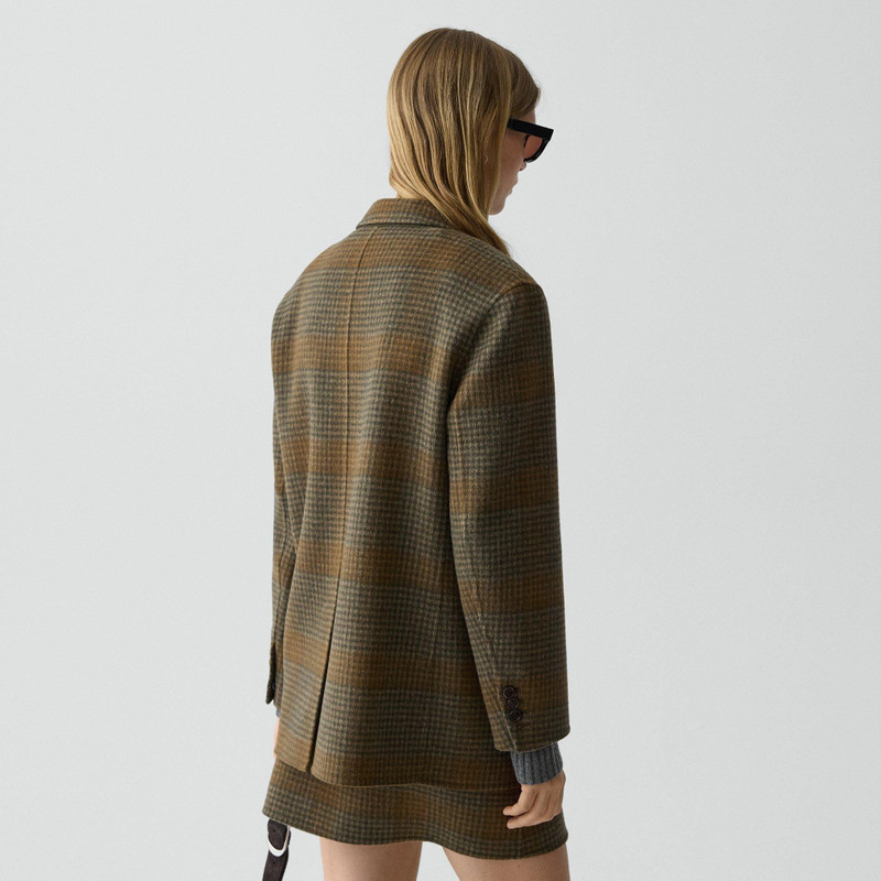 Oversized Blazer in Double-Face Wool-Cashmere 4