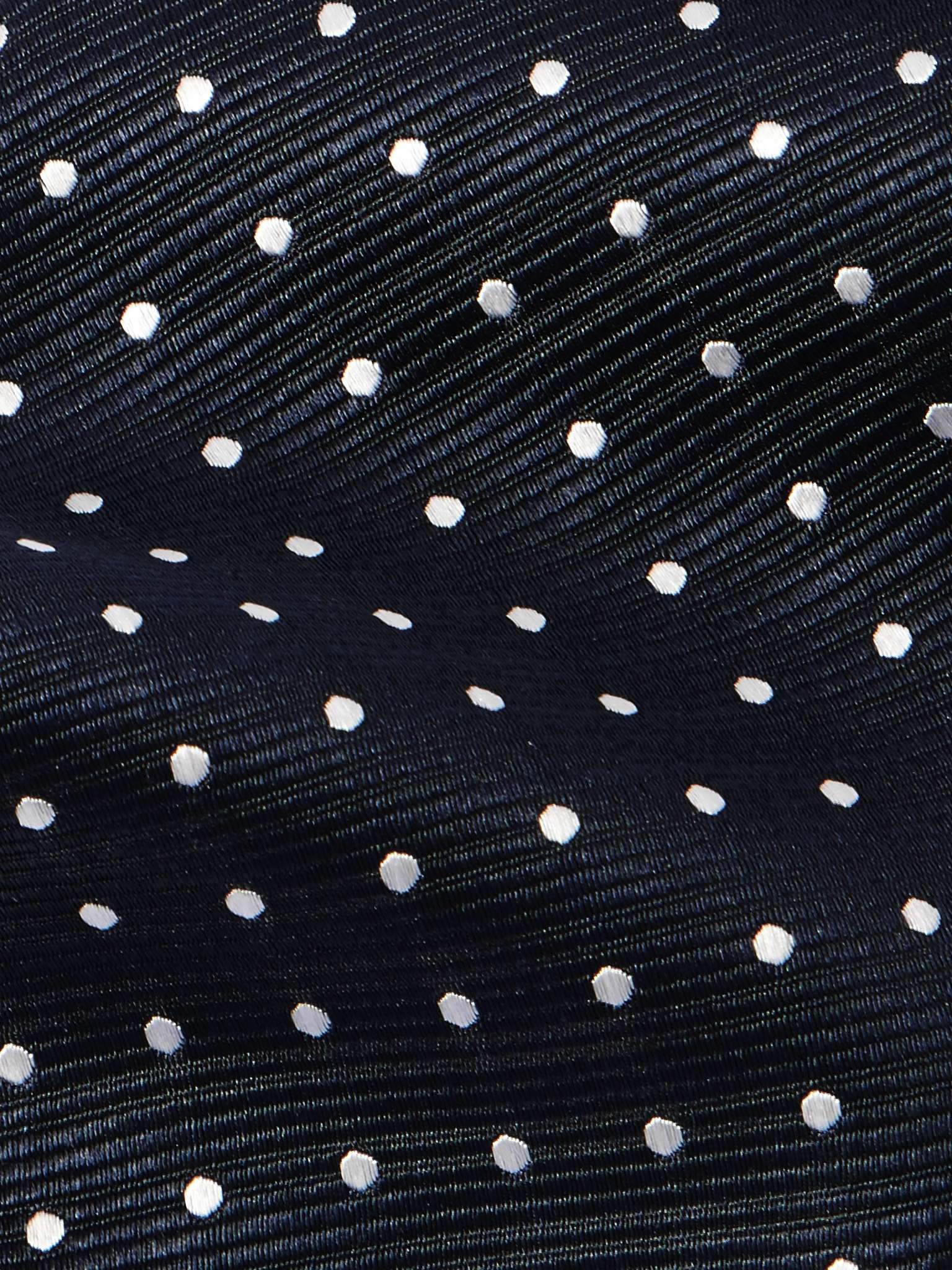 8cm Polka-Dot Silk-Twill Tie - 3