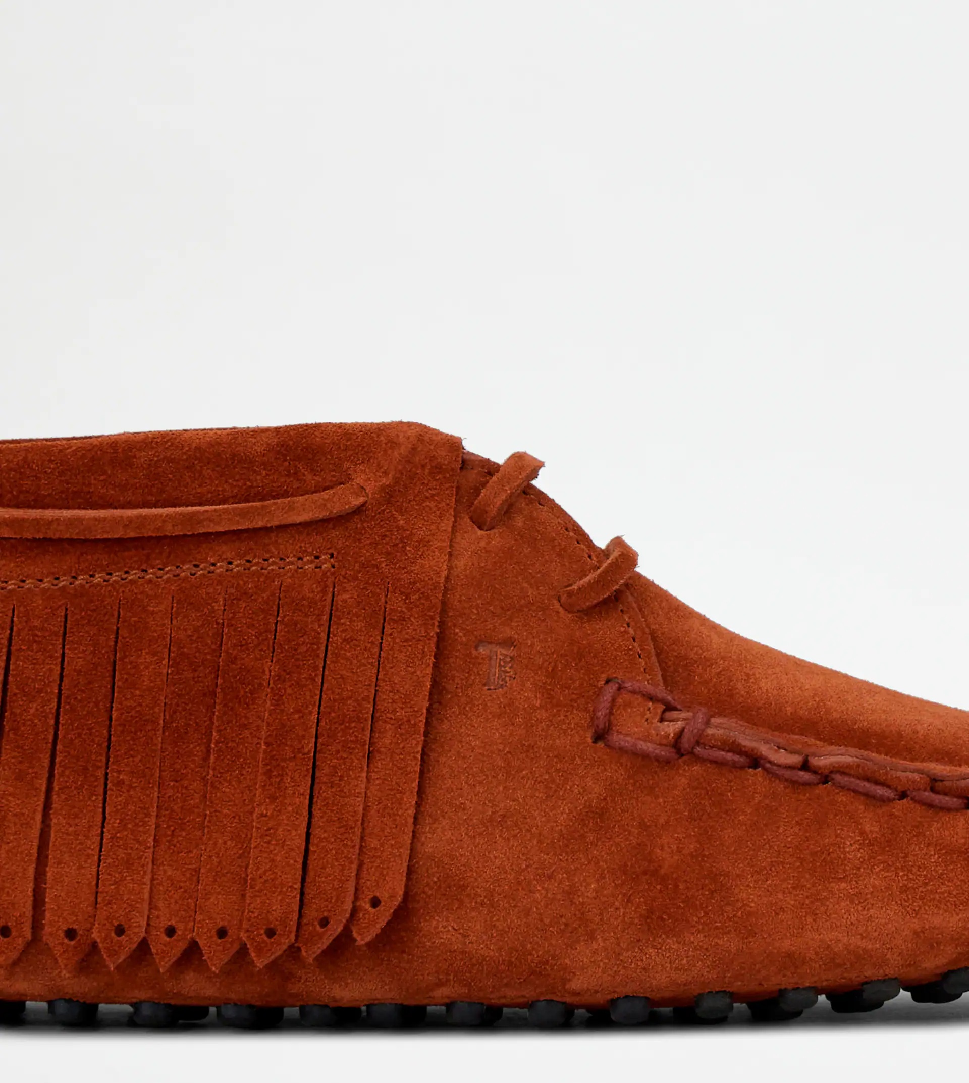 GOMMINO DESERT BOOTS IN SUEDE - ORANGE - 8