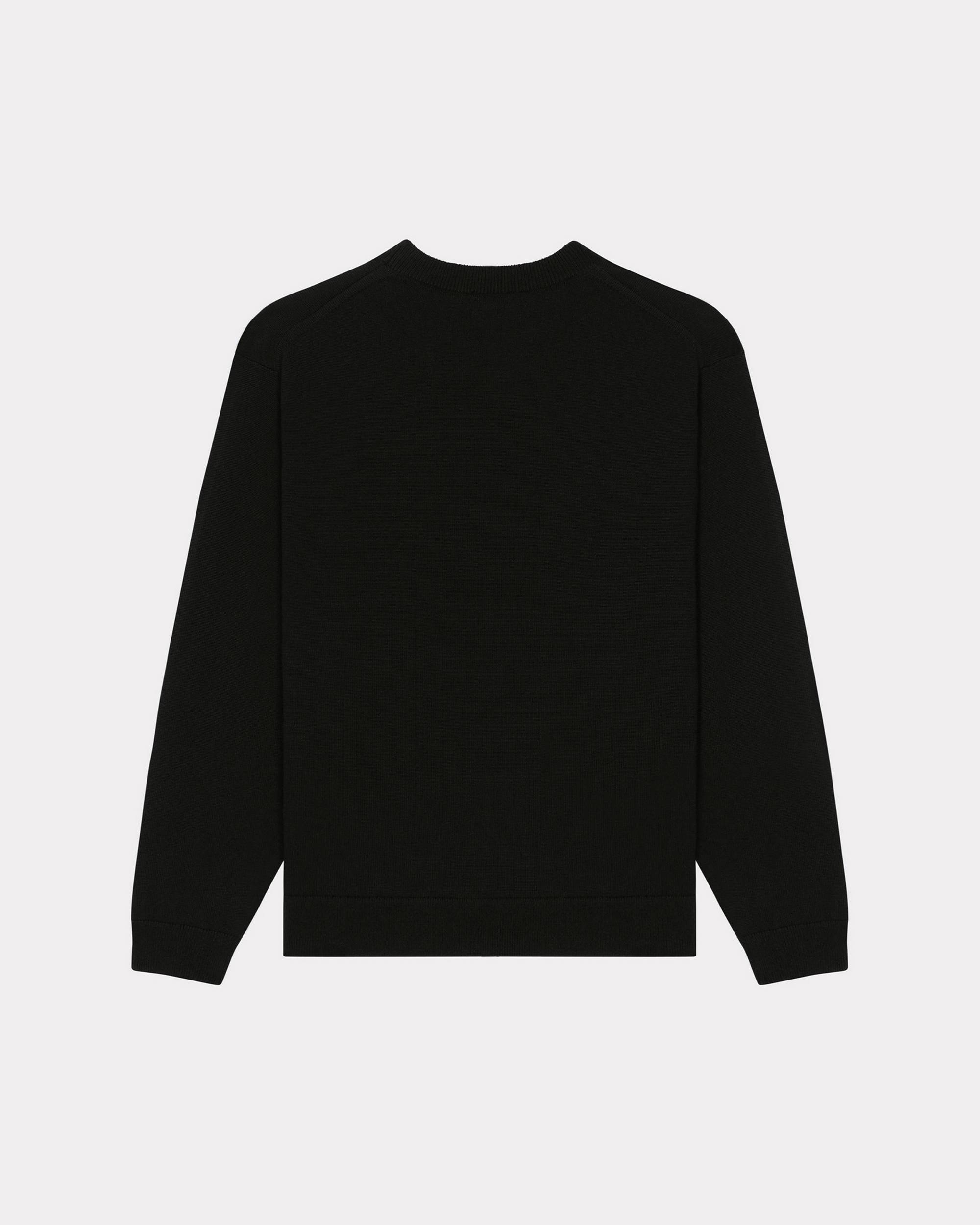 'Boke Flower Crest' embroidered jumper - 2