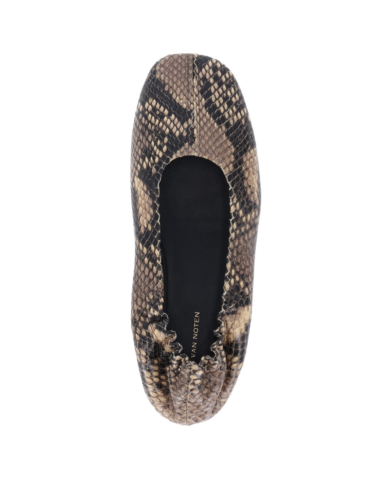 Leather Ballet Flats - 5