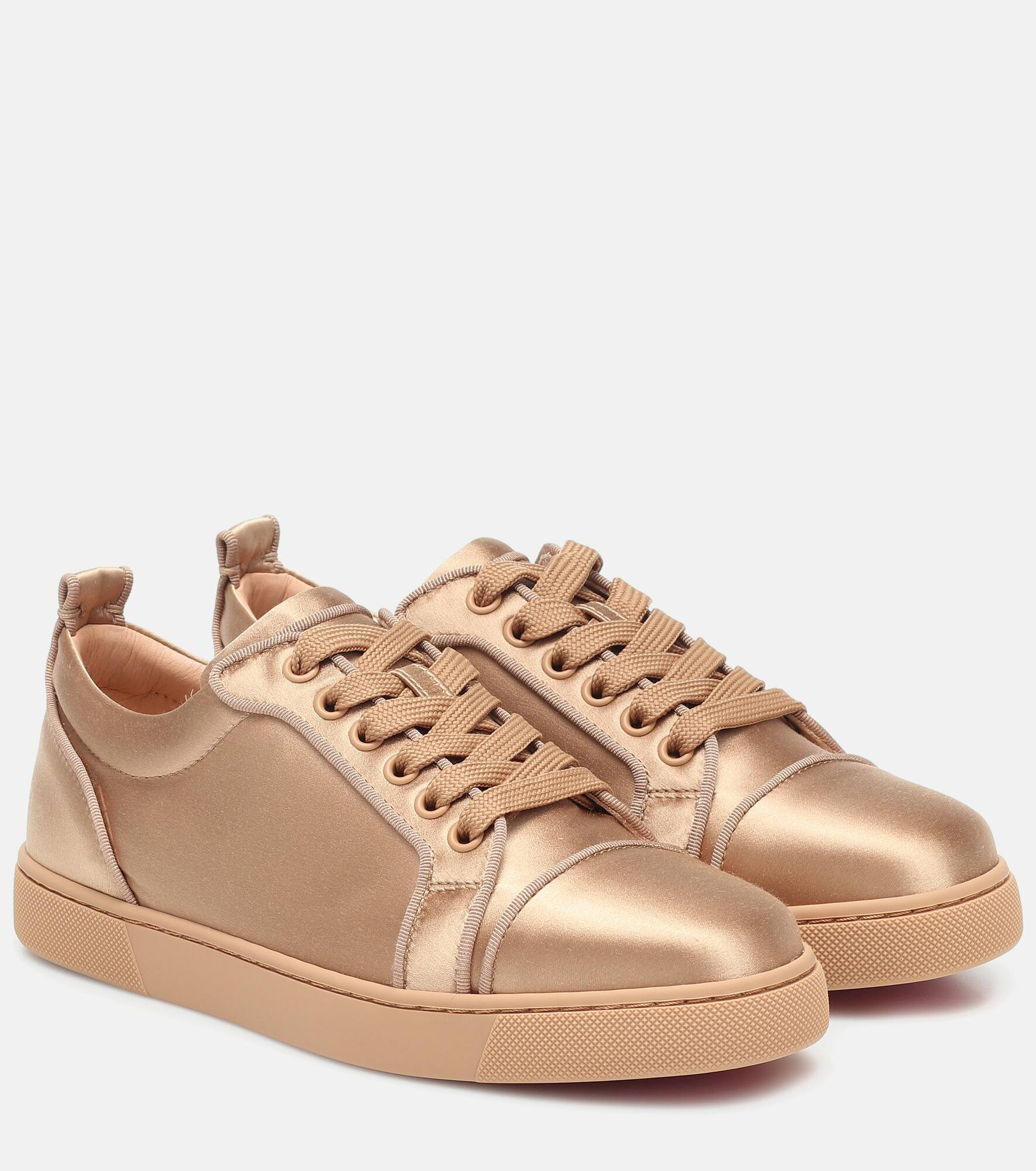 Louis Junior silk-satin sneakers - 1