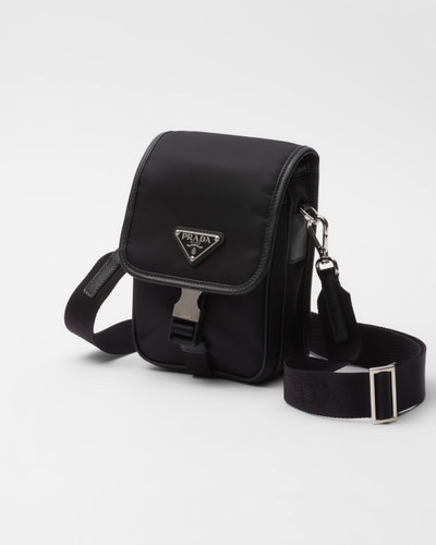 Prada Re-Nylon and Saffiano leather shoulder bag outlook