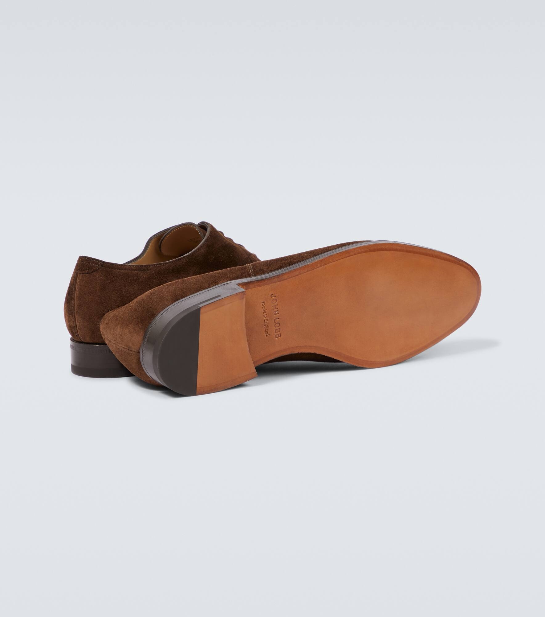 City II suede Derby shoes - 7